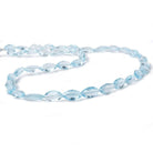 9x5-11x6mm Sky Blue Topaz faceted marquise beads 16 inch 40 pieces AA - Beadsofcambay.com