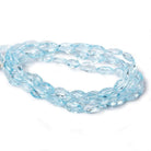 9x5-11x6mm Sky Blue Topaz faceted marquise beads 16 inch 40 pieces AA - Beadsofcambay.com