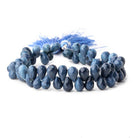 9x6-10x6mm Owyhee Blue Opal Tear Drop Beads 8 inch 61 pieces - Beadsofcambay.com