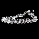 9x6-10x7mm Crystal Quartz Plain Nugget Beads 8 inch 30 pieces - Beadsofcambay.com