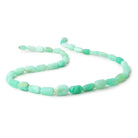 9x6-15x10mm Matte Prase Opal Plain Nugget Beads 18 inch 36 pieces - Beadsofcambay.com