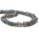 9x6-16x6mm Labradorite Side Drilled Plain Nugget Beads 16 inch 71 pieces - Beadsofcambay.com