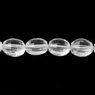 9x7-12x9mm Crystal Quartz checkerboard faceted nuggets 16 inch 40 beads AA - Beadsofcambay.com