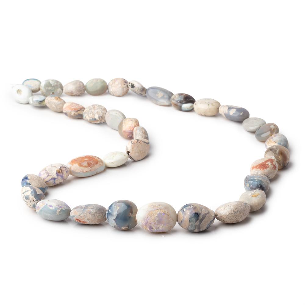 Natural Pink Australian Opal Round Beads Necklace - 280 Carats - JaipurJewels NK-09MJ4