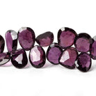 9x8-11x8mm Rhodolite Garnet Faceted Free shapes 7.5 inch 50 beads AAA - Beadsofcambay.com