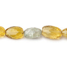 9x8-14x9mm Multi Beryl faceted nugget beads 15 inch 32 pieces - Beadsofcambay.com
