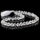 9x9-10x10m Crystal Quartz Straight Drill Trillions 15 inch 42 pieces AAA - Beadsofcambay.com