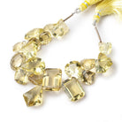 9x9-21x15mm Lemon Quartz Faceted Multi Shape Beads 5 inch 22 pieces AAA - Beadsofcambay.com