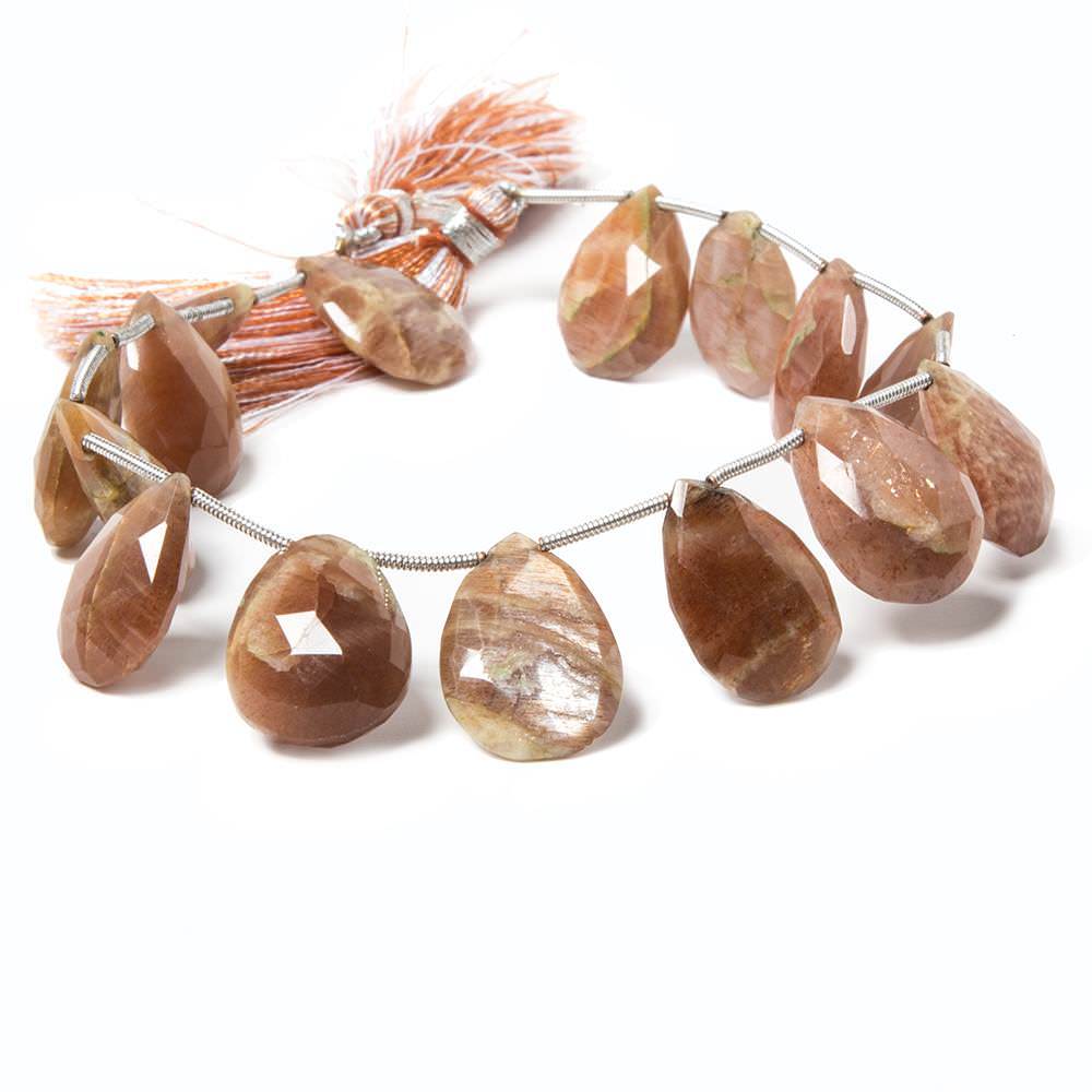 Albeit Feldspar Beads Pear Briolette - Beadsofcambay.com