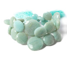 Amazonite Beads Top Drill Faceted Coin - Beadsofcambay.com