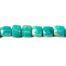 Amazonite Faceted Cube Beads - Beadsofcambay.com