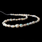 Australian Boulder Opal plain nuggets 18 inch 48 beads 6x5x3-13x10x7mm - Beadsofcambay.com