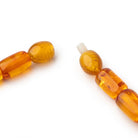 Baltic Amber Necklace 16 inch 42 pieces - Beadsofcambay.com