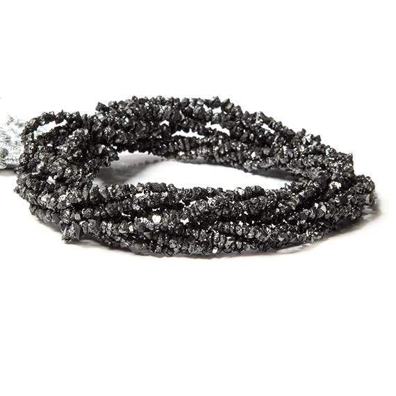 Black Diamond Beads Unfaceted Nugget - Beadsofcambay.com
