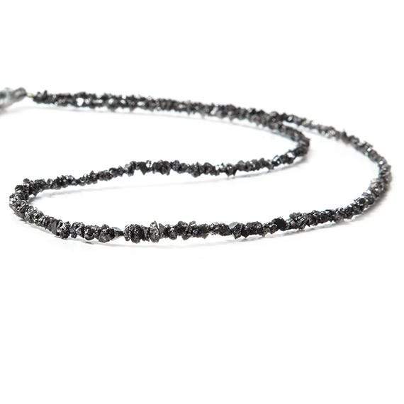 Black Diamond Beads Unfaceted Nugget - Beadsofcambay.com