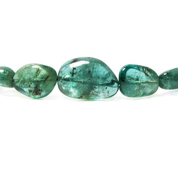 Brazilian Emerald Plain Nugget - Beadsofcambay.com