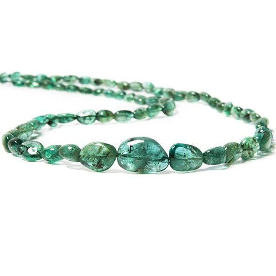 Brazilian Emerald Plain Nugget - Beadsofcambay.com