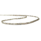 Champagne Diamond Beads Faceted Rondelle - Beadsofcambay.com