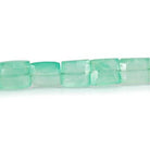 Chrysoprase Beads Faceted Rectangle - Beadsofcambay.com