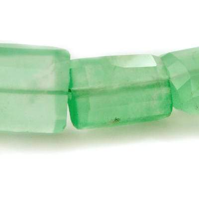 Chrysoprase Straight Drilled Rectangular - Beadsofcambay.com