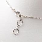 Citrine and Pink Amethyst Antiqued Silver Necklace and Earring Set - Beadsofcambay.com