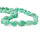 Emerald Plain Nugget - Beadsofcambay.com