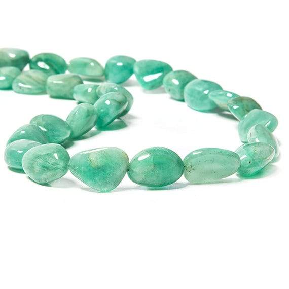 Emerald Plain Nugget - Beadsofcambay.com