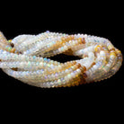 Ethiopian Opal Beads Plain Rondelle, AA Grade - Beadsofcambay.com