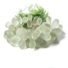 Frosted Prasiolite Faceted Tear Drop - Beadsofcambay.com