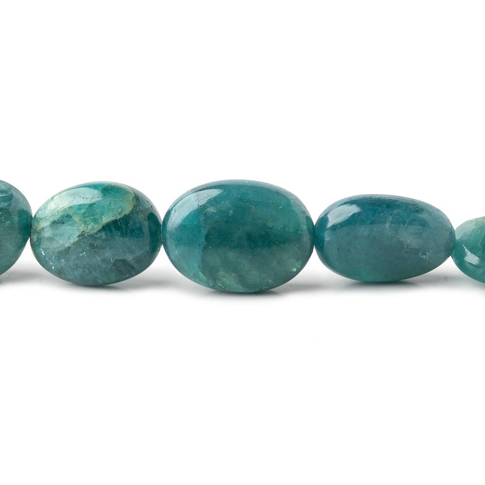 Grandidierite plain nuggets 18 inch 40 beads 8x6-16x12mm A grade - Beadsofcambay.com