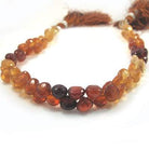 Hessonite Garnet `Candy Kiss` Briolettes - Beadsofcambay.com