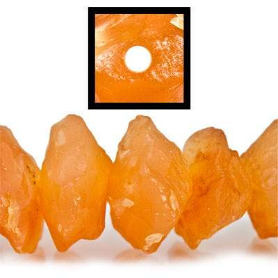 Honey Agate Beads Hammer Faceted Disc, 2.0mm Drill Hole - Beadsofcambay.com