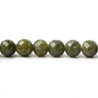 Idocrase Faceted Rounds - Beadsofcambay.com