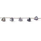 Iolite Beads Top Drilled Trillion - Beadsofcambay.com