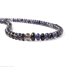 Iolite Plain Rondelle - Beadsofcambay.com