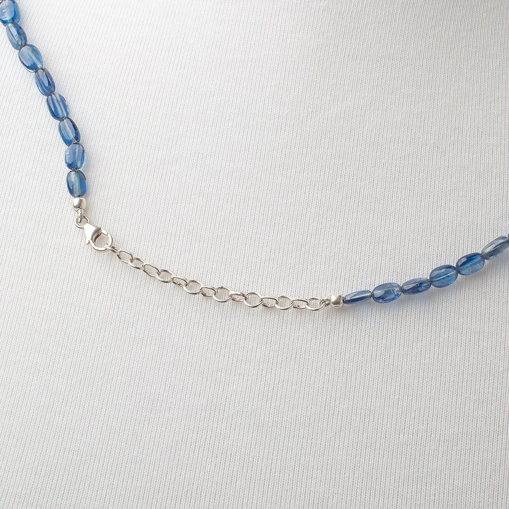 Kyanite Plain Nugget Necklace AAA - Beadsofcambay.com