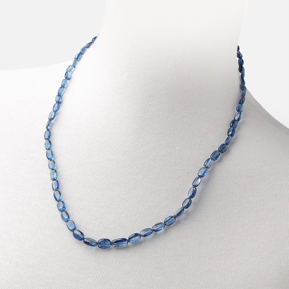 Kyanite Plain Nugget Necklace AAA - Beadsofcambay.com