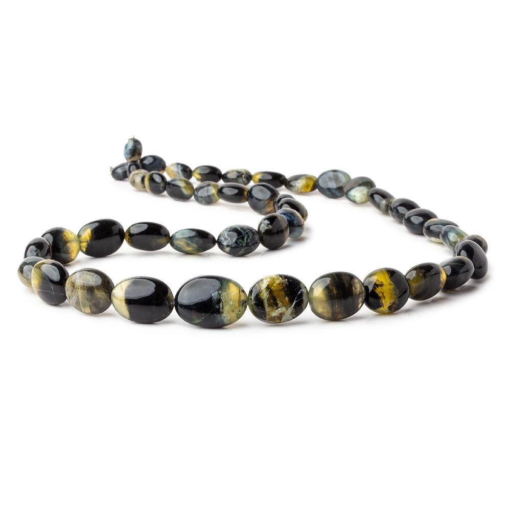 Mexican BiColor Fire Opal plain nuggets 18 inch 44 beads 6x5x3-16x11x8mm - Beadsofcambay.com