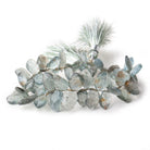 Moss Aquamarine Faceted Free Form & Marquise Beads 7.5 inch 56 pieces - Beadsofcambay.com