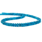 Neon Apatite Plain Rondelle Beads - Beadsofcambay.com