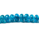 Neon Apatite Plain Rondelle Beads - Beadsofcambay.com