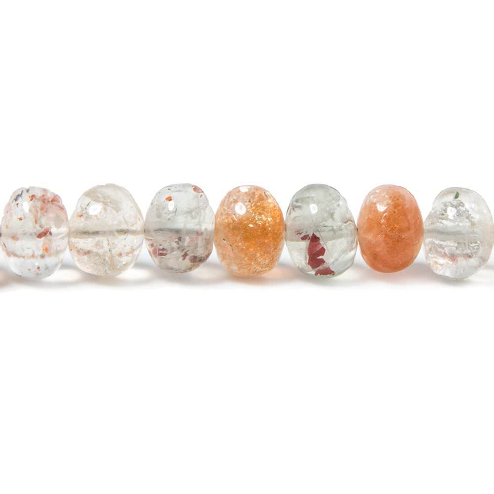 Oregon Sunstone Plain Rondelle - Beadsofcambay.com
