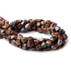 Pietersite faceted nuggets 16 inch 38 beads 9x8x7-11x9x8mm - Beadsofcambay.com