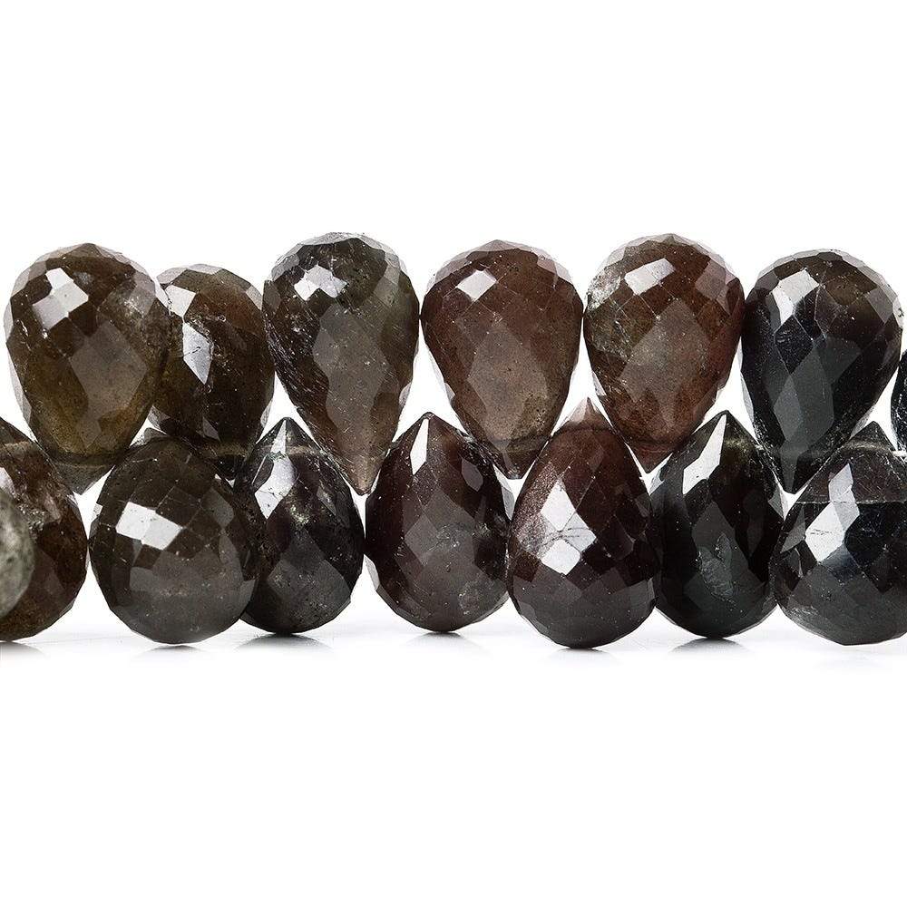 Plum Scapolite Tear Drop Briolette - Beadsofcambay.com