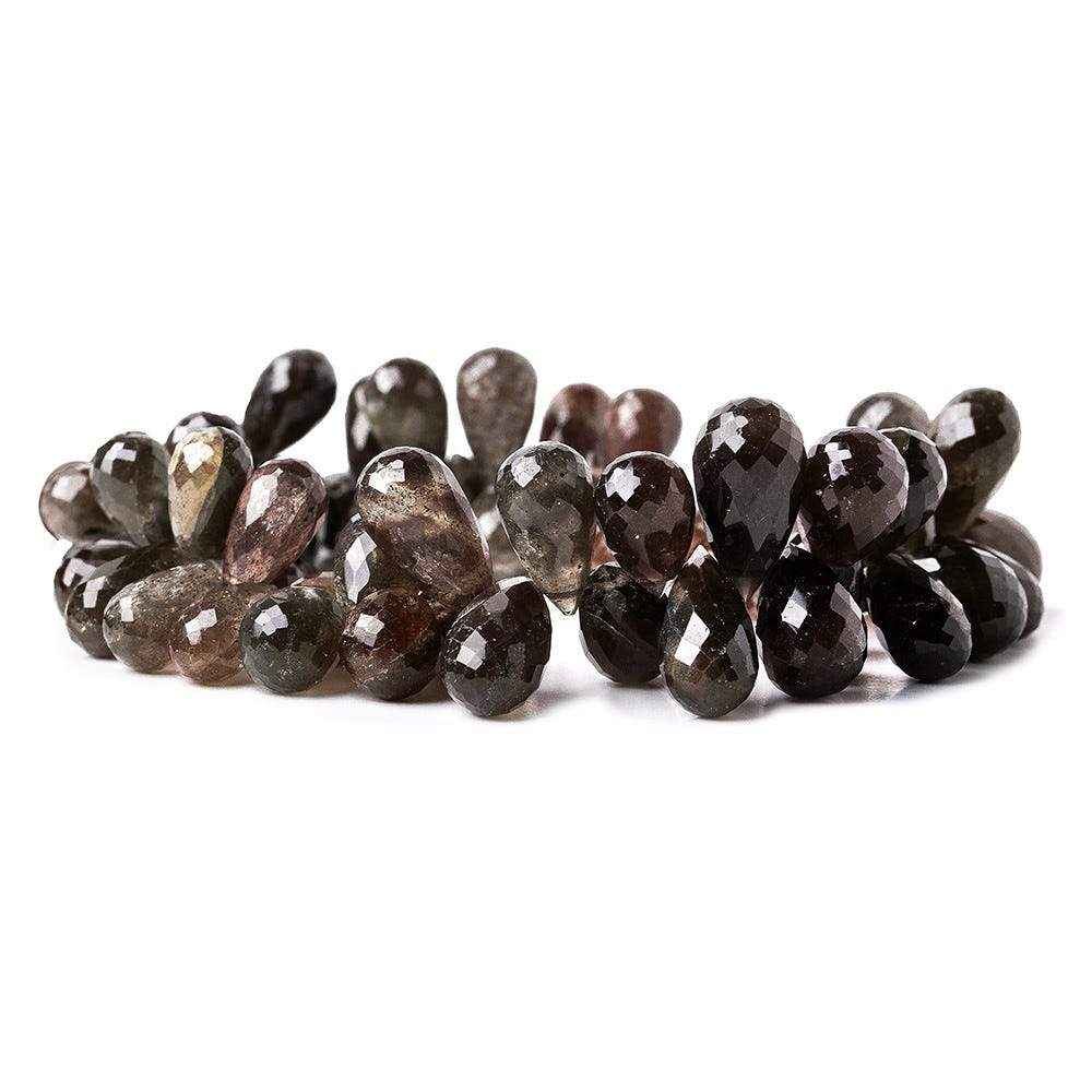 Plum Scapolite Tear Drop Briolette - Beadsofcambay.com