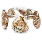 Pollack Jasper Beads Plain Heart - Beadsofcambay.com