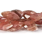 Rhodochrosite Beads Fan Briolette - Beadsofcambay.com