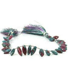 Ruby In Zoisite Faceted Marquise - Beadsofcambay.com