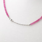 Ruby Plain Heshi Necklace AAA - Beadsofcambay.com