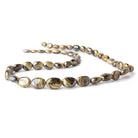 Schalenblende plain nuggets 19.5 inch 44 beads 7.5x5.5-16x11mm AA rare - Beadsofcambay.com